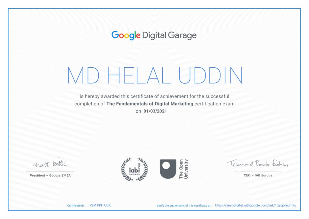 md-helal-uddin-digital-marketing-certificate-google-digital-garage
