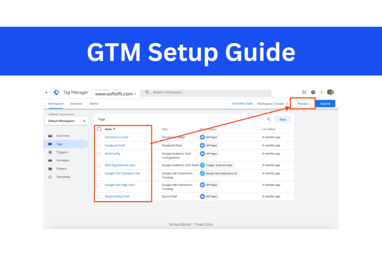 gtm setup guideline